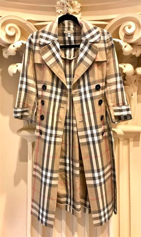 burberry plaid rain jacket|burberry plaid denim jacket.